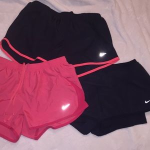 3 Nike shorts